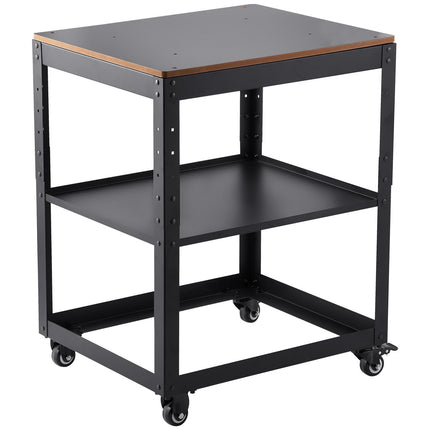 Planer Stand, 100 lb Capacity, Height Adjustable, 4 Locking Casters