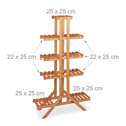Augu plaukts ar 5 plauktiem