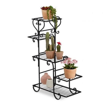 Plant shelf vintage design 5 shelves