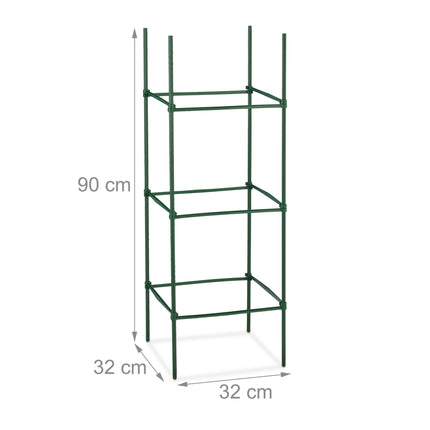 Augu balstu komplekts, 4 gab., 90 cm