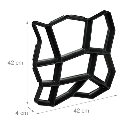 Ģipša forma 9 kamerām 42 x 42 cm