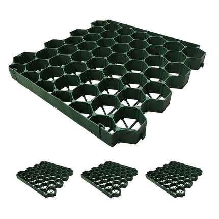 Plastmasas zāliena režģis zemes stabilizēšanai, 50x50 cm