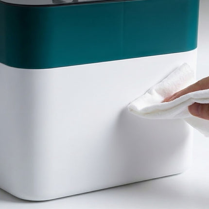 Plastmasas zāļu uzglabāšanas kaste, 4 nodalījumi, balta