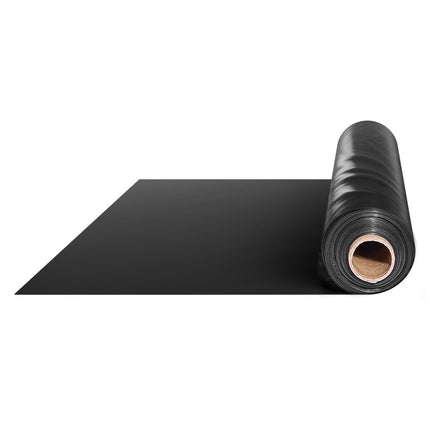 Plastic Sheeting Roll 10 x 100 Ft, 6 Mil, Black