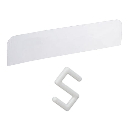 Plastic bed shelf