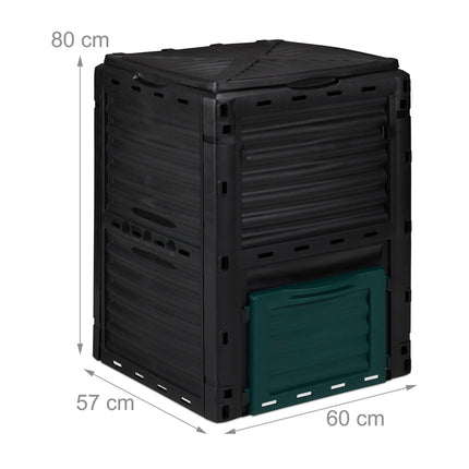 Plastmasas komposts 230 l