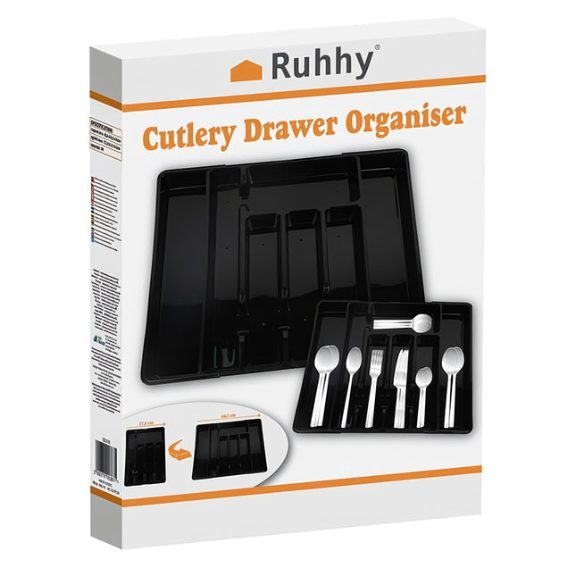 Plastmasas atvilktnes ieliktnis/organizators Ruhhy 24748