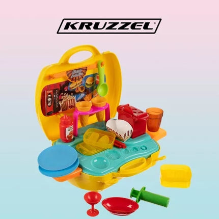 Plastmasas masa Kruzzel 23202 koferī