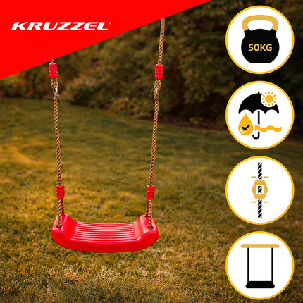 Plastic swing - red 23555
