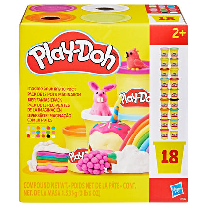 Play-Doh masa, 18 gab. iepakojumā radošai iztēlei un jautrībai