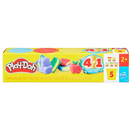 Play-Doh masas 5 gab. iepakojums skolas aktivitātēm