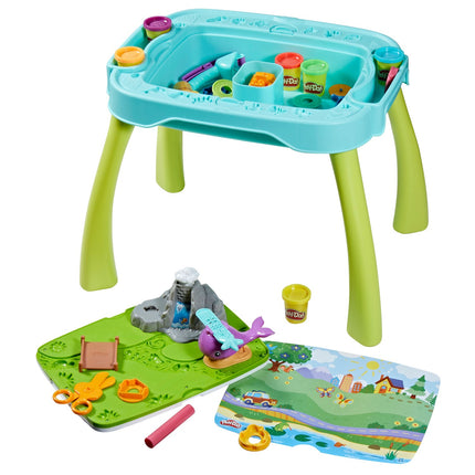 Play-Doh rotaļu komplekts 2 vienā radošuma sākuma stacija