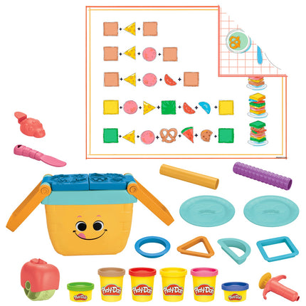 Play-Doh rotaļlietu piknika formu sākuma komplekts