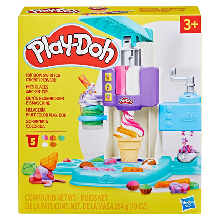 Play-Doh rotaļu komplekts Varavīksnes virpuļa saldējums