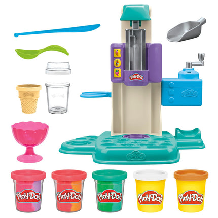 Play-Doh rotaļu komplekts Varavīksnes virpuļa saldējums