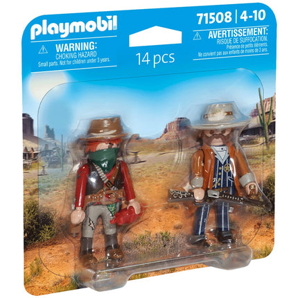 Playmobil Duopacks Bandīts un Šerifs 71508