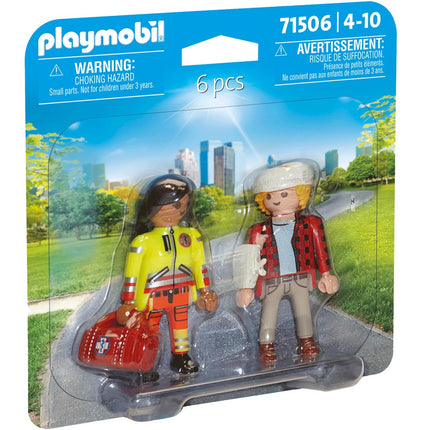 Playmobil Duopacks Mediķis ar pacientu 71506