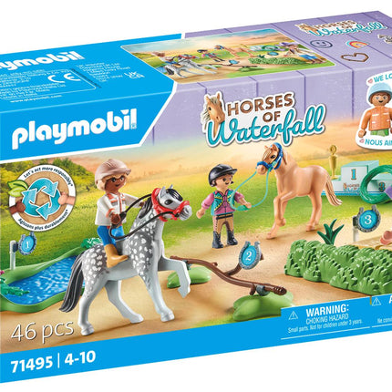 Playmobil Ūdenskrituma zirgu poniju turnīrs 71495