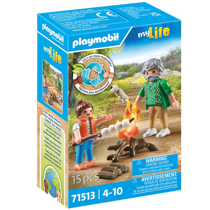 Playmobil Mana dzīve Ugunskurs ar zefīriem, 71513
