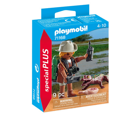 Playmobil Special Plus Pētnieks ar jauno kaimanu, 71168