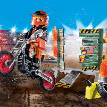 Playmobil Stuntshow iesācēja komplekts, kaskadieru šovs, 71256