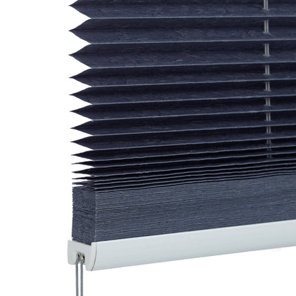 Pleated blind gray without drilling