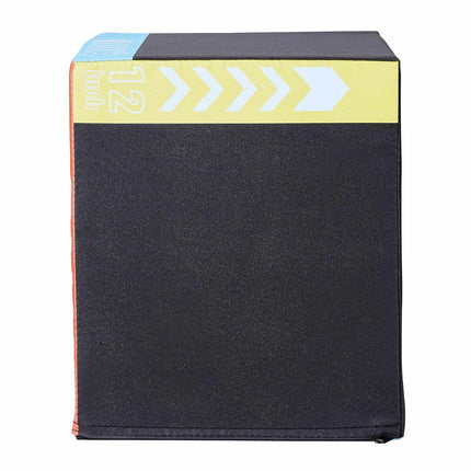 Plyometric Jump Box, 3-In-1 16-14-12 Inch, Non-Slip