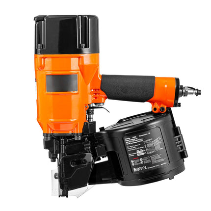 Pneumatic Coil Nailer, 15-Degree, 2-3-1/4 in, Depth Adjustment