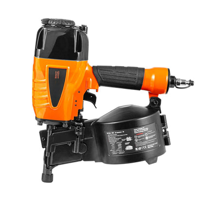 Pneumatic Coil Siding Nailer 15-Degree, Tool-Free Depth Adjust