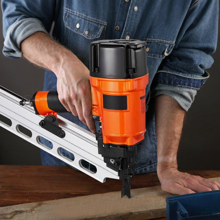 Pneumatic Framing Nailer, 21 Degree, 50–90 mm, Dual Trigger