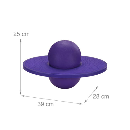 Pogo bumba ar neslīdošu pamatni, 100 kg maks., pumpis