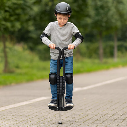 Pogo Stick bērniem un pieaugušajiem - neslīdoši pedāļi