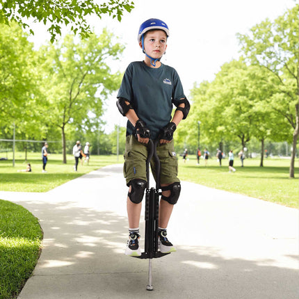 Pogo Stick bērniem un pieaugušajiem - neslīdoši pedāļi