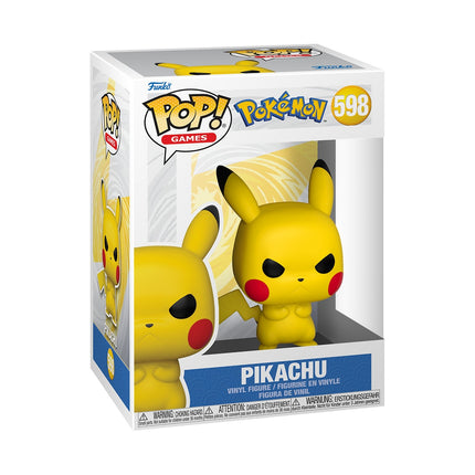 Pokemon Grumpy Pikachu Funko Pop! vinila figūriņa, kolekcionējama rotaļlieta