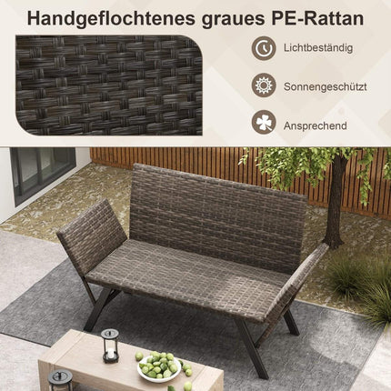 Polirotana āra dīvāns ar regulējamiem roku balstiem un atpūtas krēslu