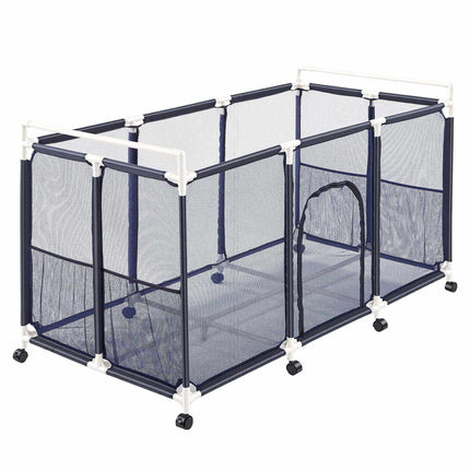 Pool Float Storage Organizer, Rolling Mesh Bin 159 cm