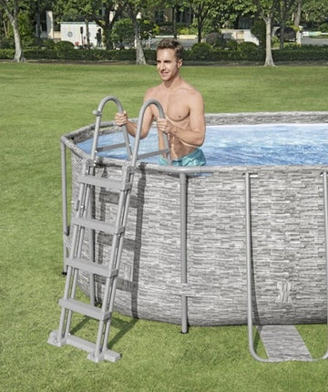 Baseina kāpnes 122 cm - BESTWAY 58331