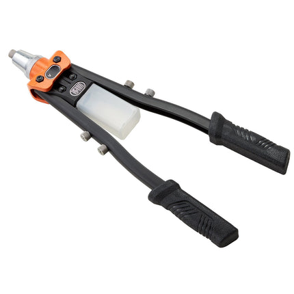 Pop Rivet Gun Kit, 230 Rivets, 5 Nosepieces, Case