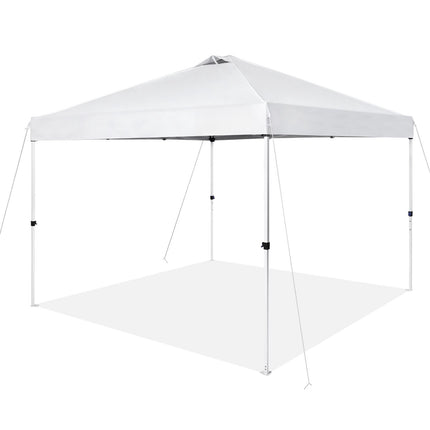Pop-Up Canopy Tent 10x10 ft, Waterproof, Wheeled Bag