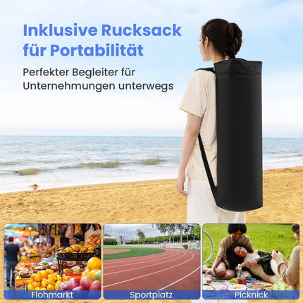 Saliekamā lapene 2x2m, regulējama, ūdensnecaurlaidīga, balta