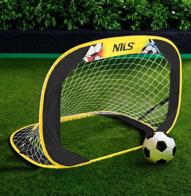 Izbīdāmie futbola vārti - pārnēsājami, viegli uzstādāmi