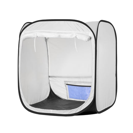 Pop-Up Spray Paint Booth Tent, Mesh Door, 72 x 72.5 x 75 cm