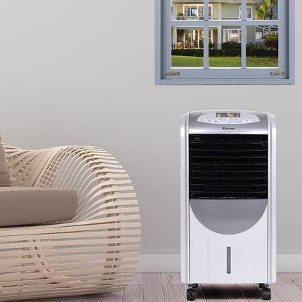 Pārnēsājams gaisa kondicionieris un sildītājs, 7 litru tvertne, 3 ātrumu ventilators