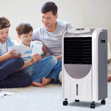 Pārnēsājams gaisa kondicionieris un sildītājs, 7 litru tvertne, 3 ātrumu ventilators