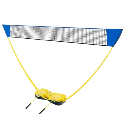 Pārnēsājams badmintona tīkla komplekts 270 cm, raketes, pārnēsāšanas soma