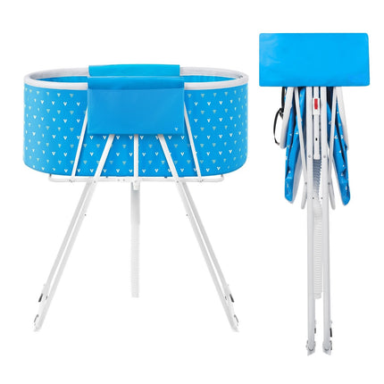 Portable Elevated Foldable Dog Bathtub, Quick Drain For Small Pets