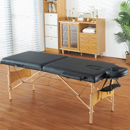 Portable Massage Table 28-Inch, Height Adjustable, Carry Bag