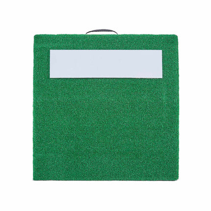 Portable Pitching Mound, 31 in Turf with Rubber, Handle