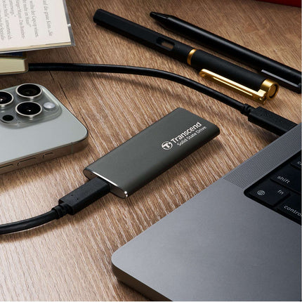 Portable SSD ESD256C USB-C 2TB 10Gbps (R1050/W950 Mb/s) Aluminum