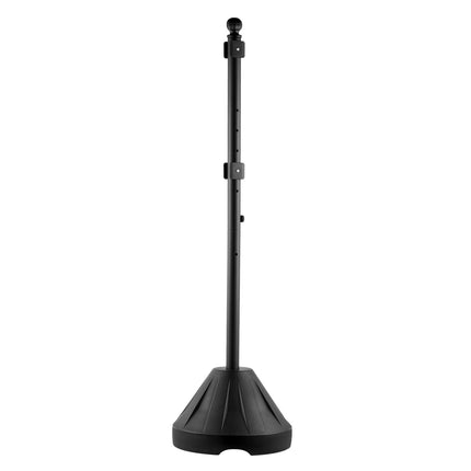Portable Sign Post Stand, 5 Ft, Wheeled Fillable Base